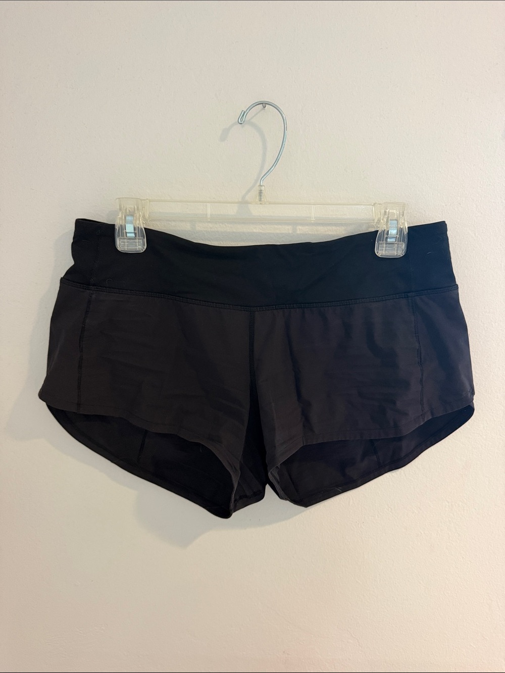 Lululemon Black Speed Up Shorts 2.5” inseam